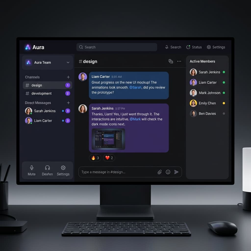 Aura Messaging Interface